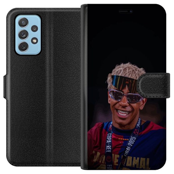 Samsung Galaxy A52 5G Plånboksfodral Lamine Yamal mobilskal i stilren sportdesign