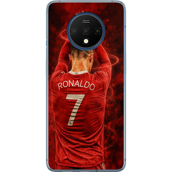 OnePlus 7T Läpinäkyvä kuori Ronaldo