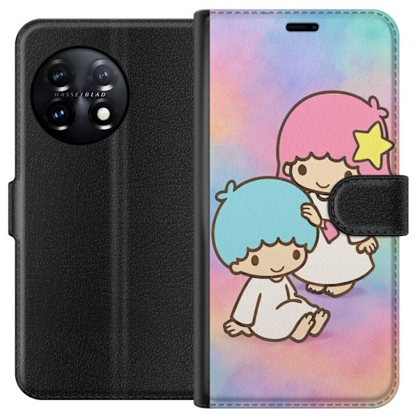 OnePlus 11R Lommeboketui Kawaii Sanrio Kiki Lola Little Twin S