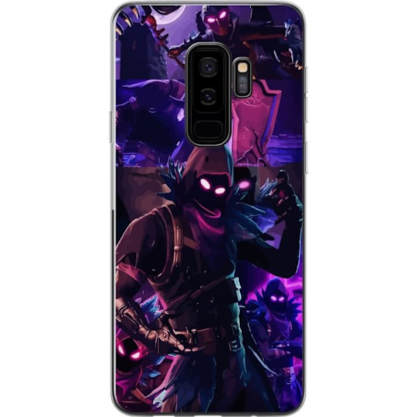 Samsung Galaxy S9+ Läpinäkyvä kuori Fortnite Raven