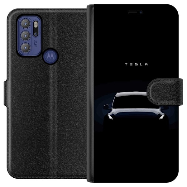 Motorola Moto G60S Lommeboketui Tesla