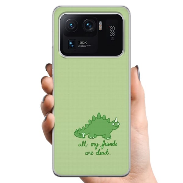 Xiaomi Mi 11 Ultra TPU Mobilskal Dinosaurier