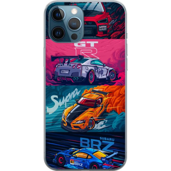 Apple iPhone 12 Pro Gennemsigtig cover Subaru Racing