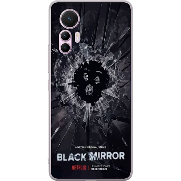 Xiaomi 12 Lite Gjennomsiktig deksel Black Mirror Sci-Fi Netfli