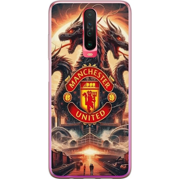 Xiaomi Redmi K30 Gennemsigtig cover Manchester United