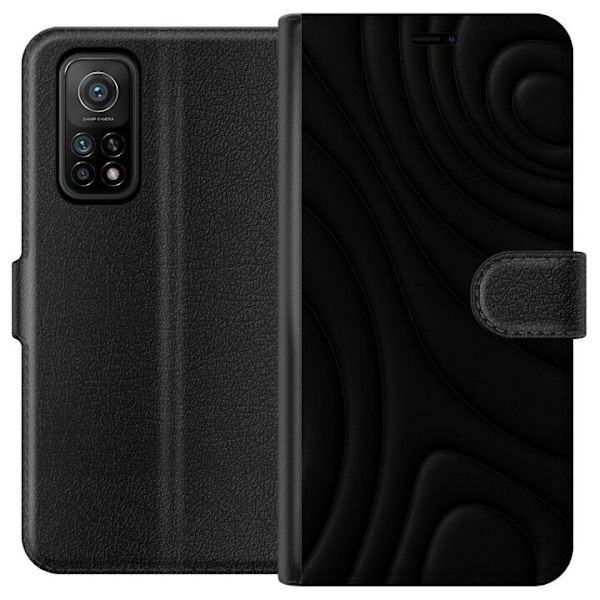 Xiaomi Mi 10T 5G Plånboksfodral Black Waves