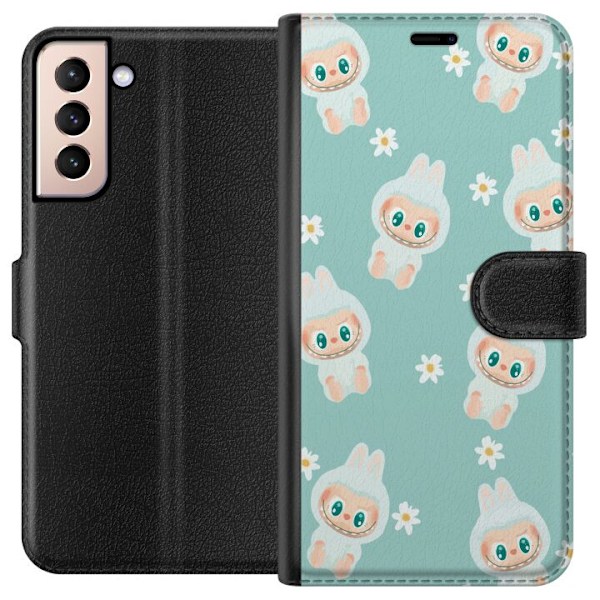 Samsung Galaxy S21 Plånboksfodral Labubu Candy Vibes – Söt