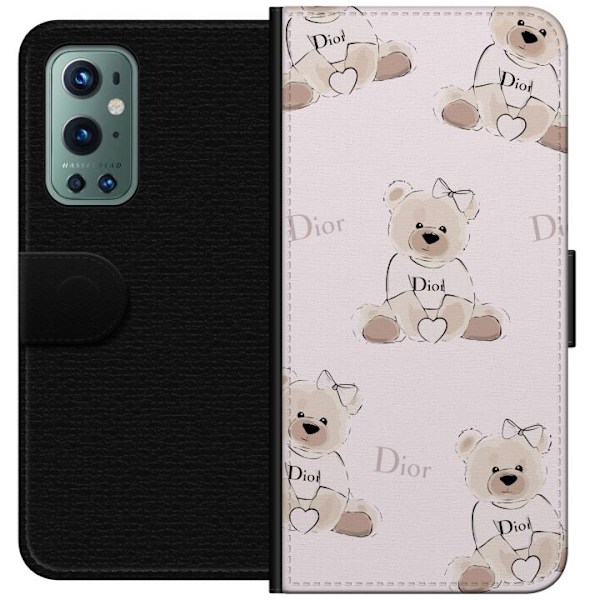 OnePlus 9 Pro Lompakkokotelo Teddy Dior Vibes - ylellinen nall