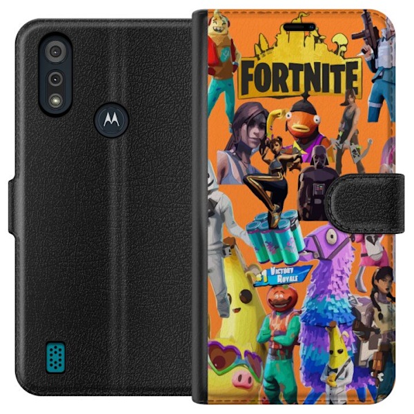 Motorola Moto E6i Tegnebogsetui Fortnite