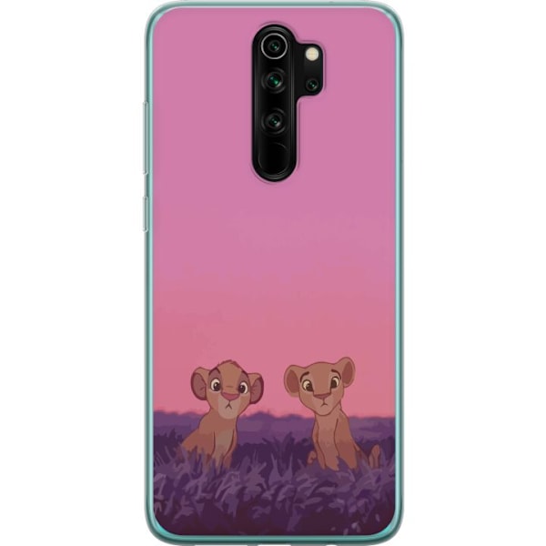 Xiaomi Redmi Note 8 Pro  Läpinäkyvä kuori Vaaleanpunainen