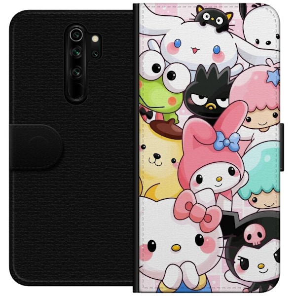 Xiaomi Redmi Note 8 Pro  Lompakkokotelo Kawaii Sanrio Crew