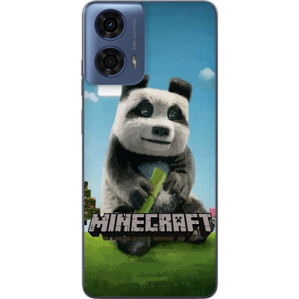 Motorola Moto G24 Gjennomsiktig deksel A Minecraft Movie