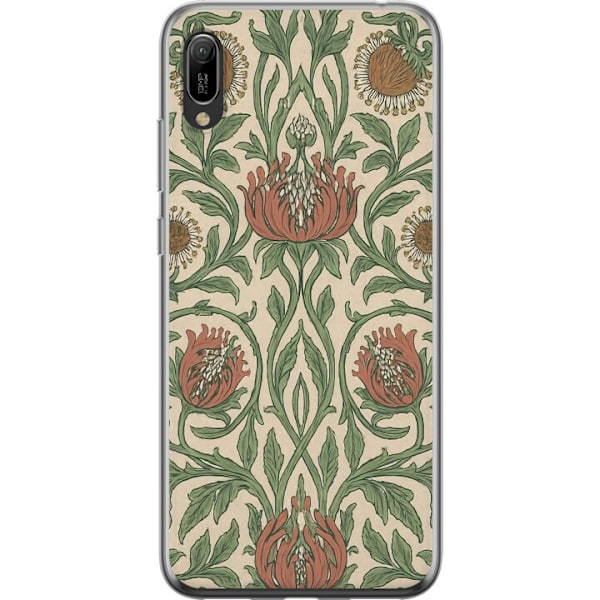Huawei Y6 Pro (2019) Gennemsigtig cover Blad Detaljer