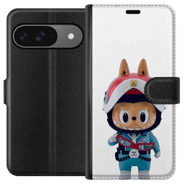 Google Pixel 9 Pro Lompakkokotelo How2work Labubu hirviöt x U