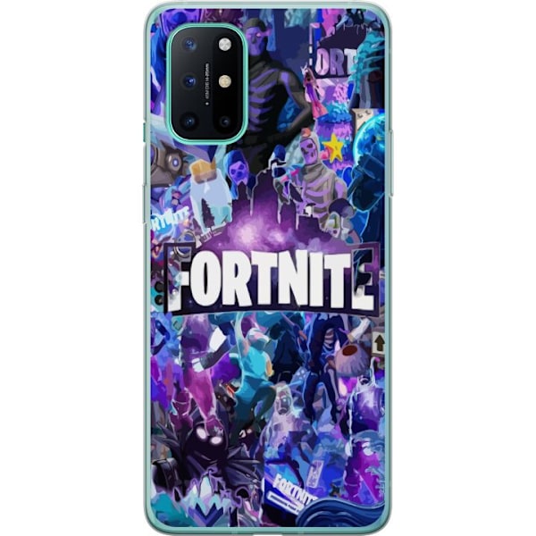 OnePlus 8T Läpinäkyvä kuori Fortnite