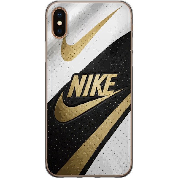 Apple iPhone XS Max Gennemsigtig cover Nike