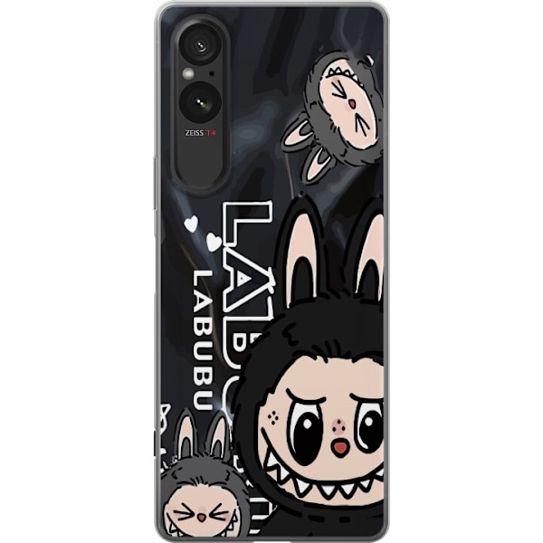 Sony Xperia 5 V Genomskinligt Skal Labubu Black Energy – Sva