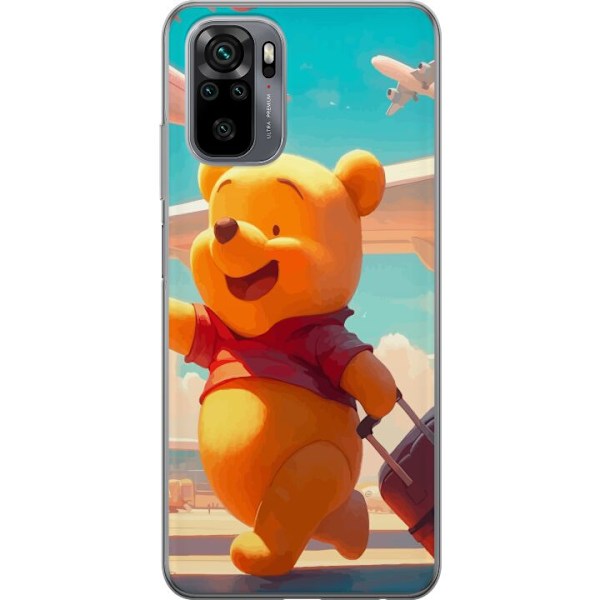 Xiaomi Redmi Note 10S Gennemsigtig cover Nalle Puh Rejser