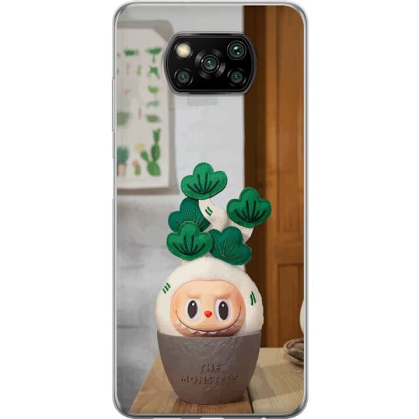 Xiaomi Poco X3 NFC Läpinäkyvä kuori SUURUSTEN Tuittupuut