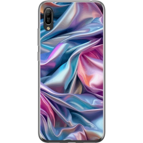 Huawei Y6 Pro (2019) Genomskinligt Skal Skimrande silke