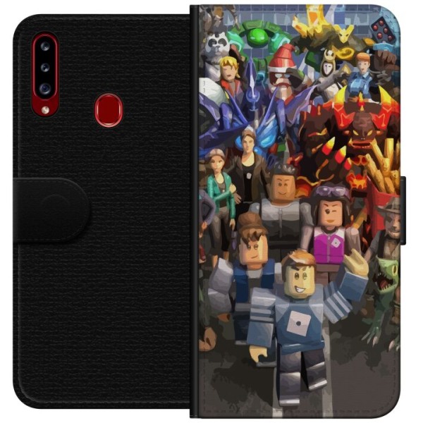 Samsung Galaxy A20s Tegnebogsetui Roblox