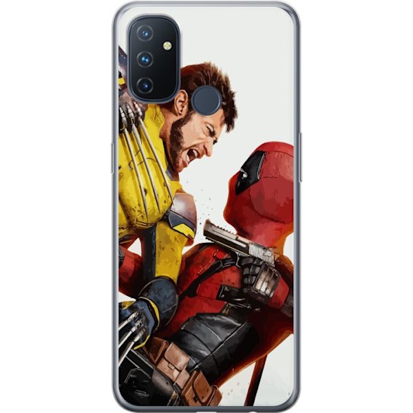 OnePlus Nord N100 Gennemsigtig cover Deadpool & Wolverine