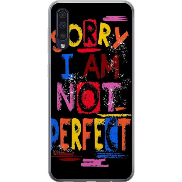 Samsung Galaxy A50 Gennemsigtig cover Sorry