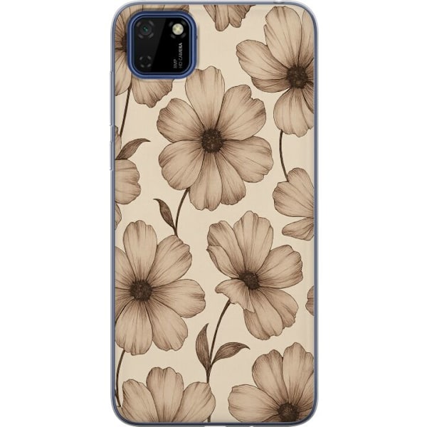 Huawei Y5p Gjennomsiktig deksel Pastel Rush