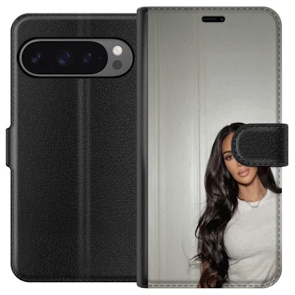 Google Pixel 9 Pro XL Lompakkokotelo Kim Kardashian – Iconic Style Collection
