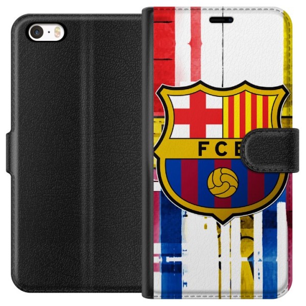 Apple iPhone 5 Lommeboketui FC Barcelona