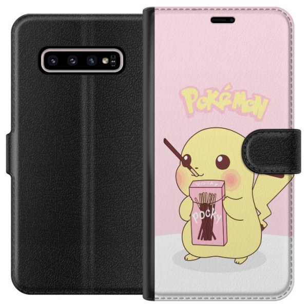 Samsung Galaxy S10+ Lommeboketui Pokemon