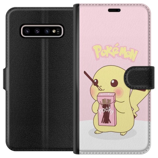 Samsung Galaxy S10+ Plånboksfodral Pokemon