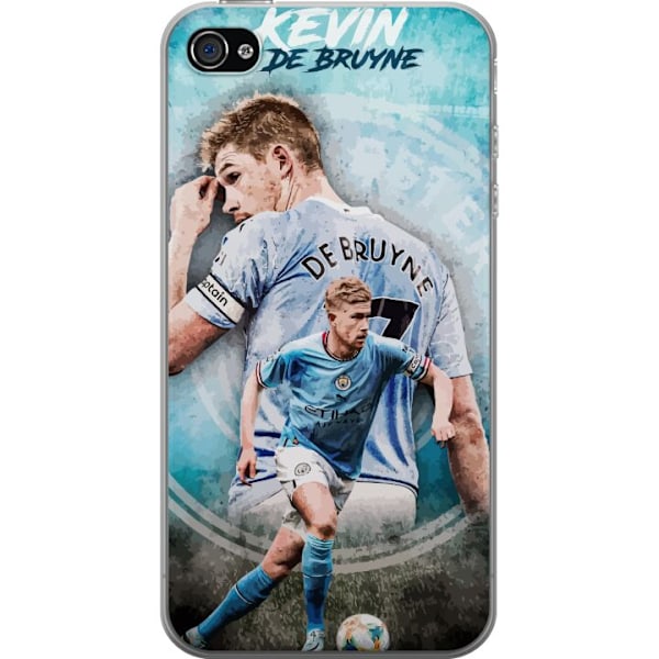 Apple iPhone 4 Läpinäkyvä kuori Kevin De Bruyne