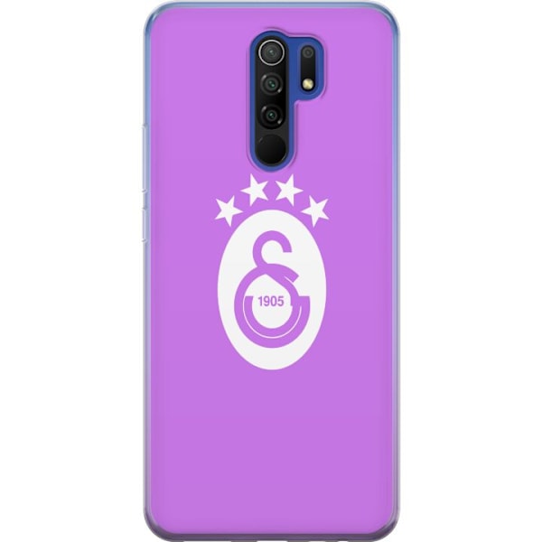 Xiaomi Redmi 9 Läpinäkyvä kuori Galatasaray S.K.