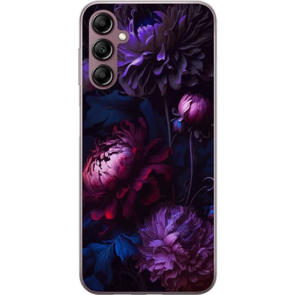 Kompatibelt Mobildeksel til Samsung Galaxy A14 5G Lilla Blomster
