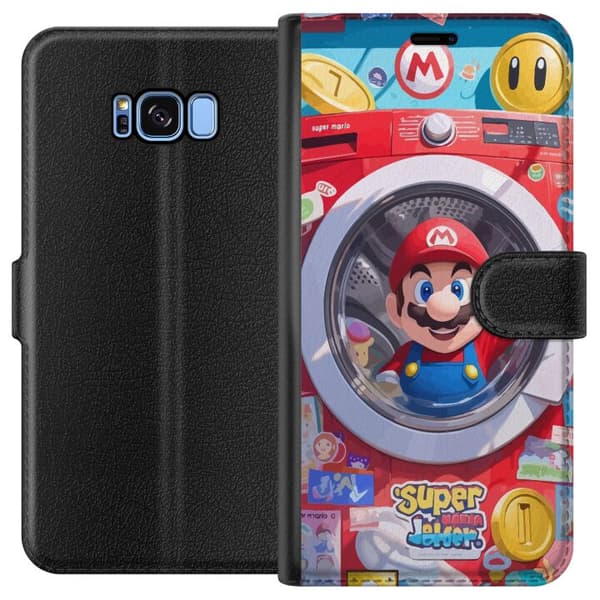Kompatibelt Plånboksfodral till Samsung Galaxy S8 Mario