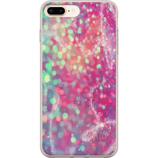 Kompatibelt Mobilskal till Apple iPhone 8 Plus Glitter