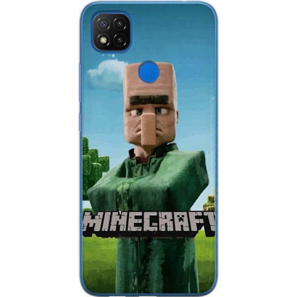 Xiaomi Redmi 9C NFC Genomskinligt Skal A Minecraft Movie