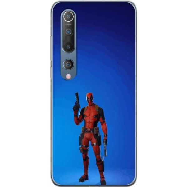 Xiaomi Mi 10 5G Gennemsigtig cover Fortnite - Spider-Man