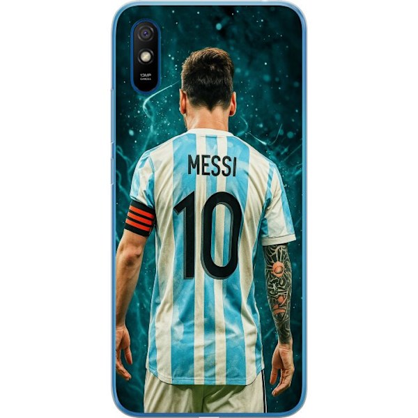 Xiaomi Redmi 9A Gjennomsiktig deksel Messi