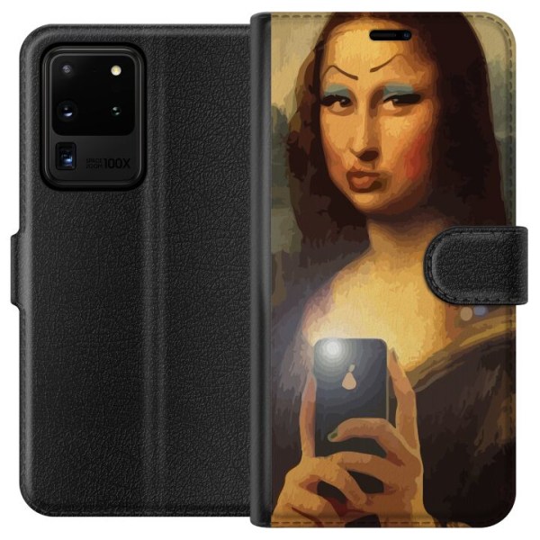 Samsung Galaxy S20 Ultra Tegnebogsetui Selfie Mona