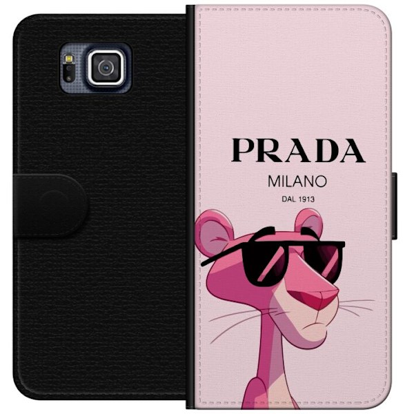 Samsung Galaxy Alpha Lompakkokotelo Prada Ruusupantteri