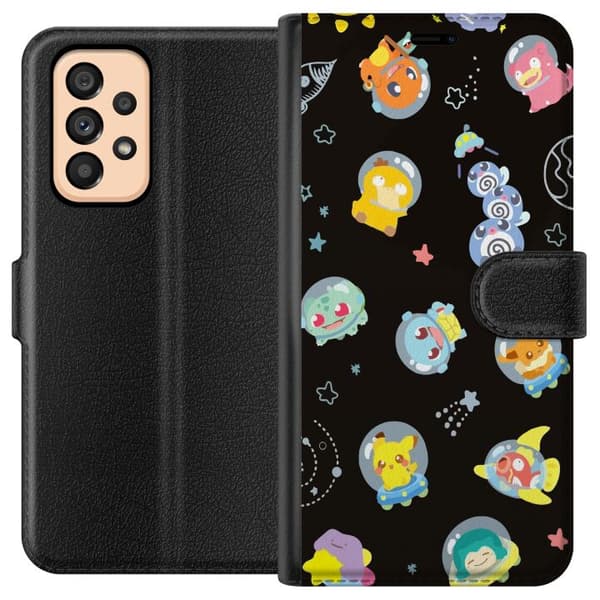Kompatibelt Lommeboketui til Samsung Galaxy A53 5G Pokemon