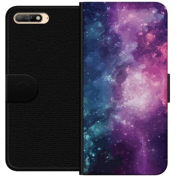Huawei Y6 (2018) Lommeboketui Nebula
