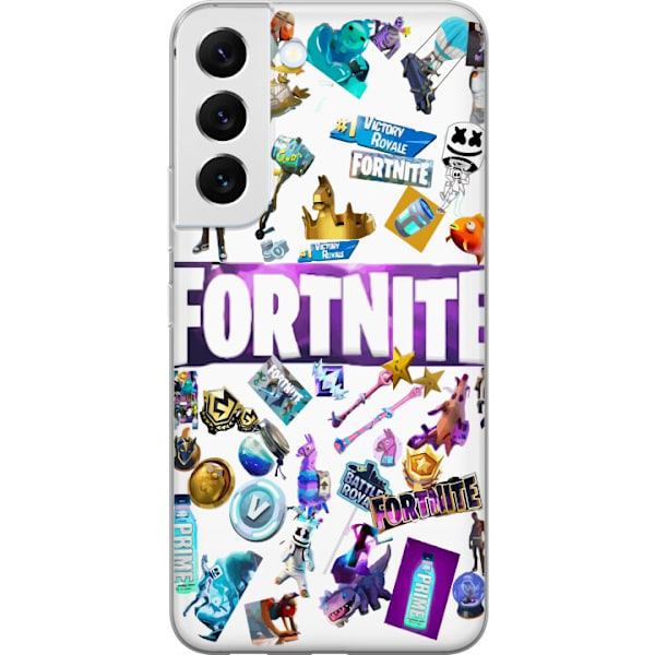 Samsung Galaxy S22 5G Gennemsigtig cover Fortnite