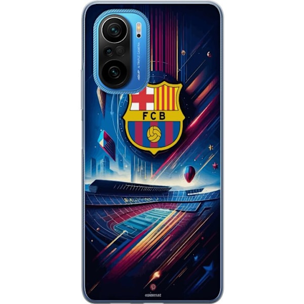 Xiaomi Poco F3 Genomskinligt Skal FC Barcelona