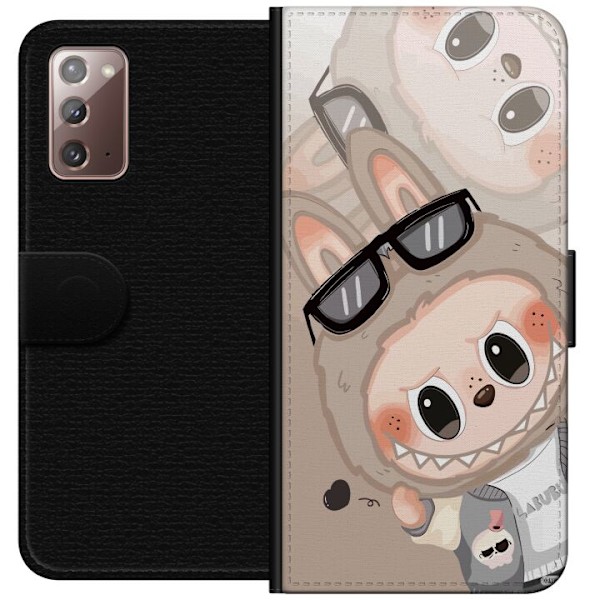 Samsung Galaxy Note20 Plånboksfodral Labubu Rainbow Chaos –