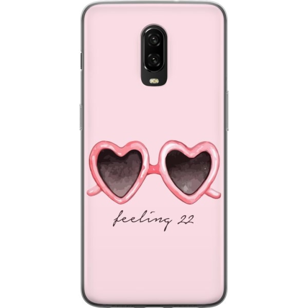 OnePlus 6T Gennemsigtig cover Taylor Swift - Feeling 22