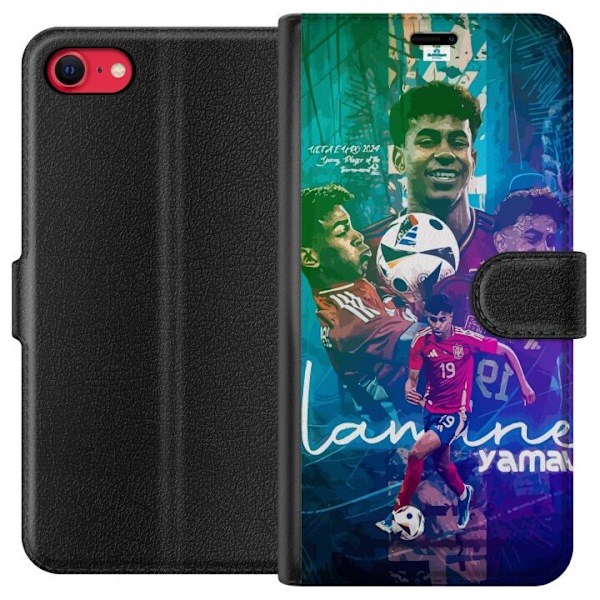 Apple iPhone 8 Lommeboketui Lamine Yamal FCB