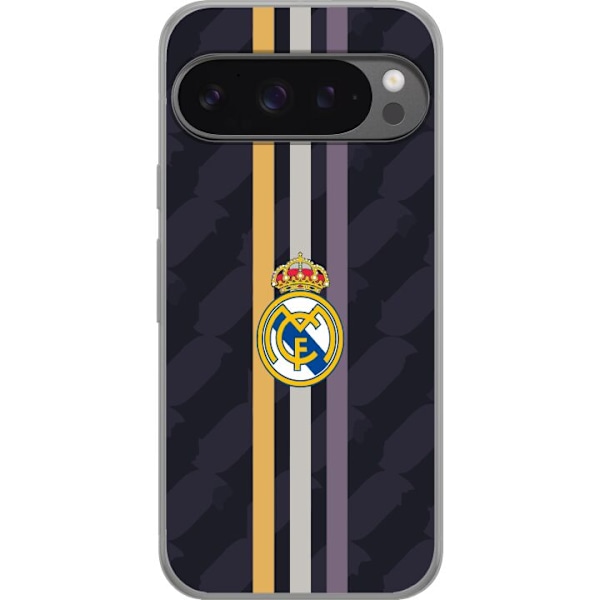 Google Pixel 9 Pro XL Läpinäkyvä kuori Real Madrid